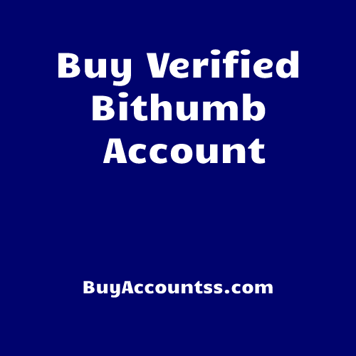 Buy Bithumb Account