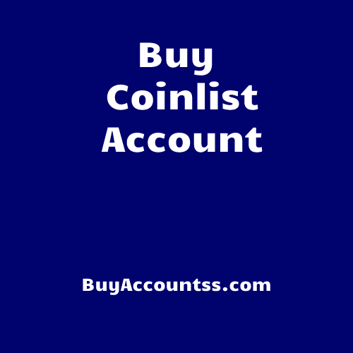 Buy Coinlist Account