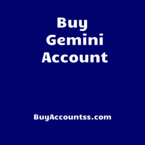 Buy Gemini Account