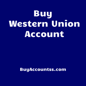 Buy Western Union Account