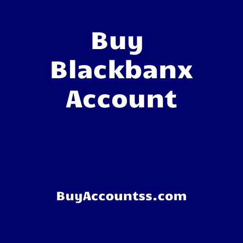 Buy Blackbanx Account